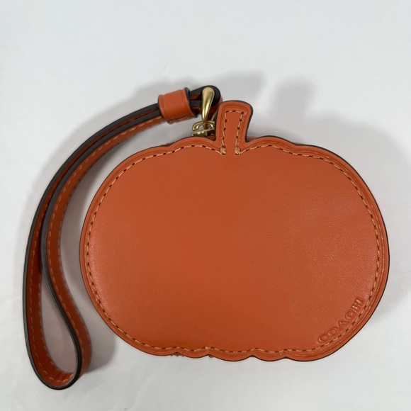 Coach Accessories - Coach Pumpkin Coin Case NWT